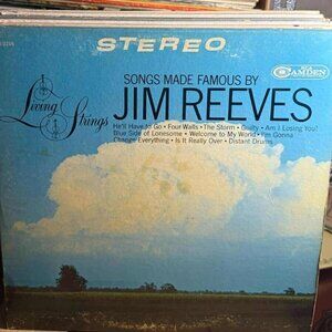 Living Strings – Songs Made Famous By Jim Reeves Vinyl Record LP VG+ AB103